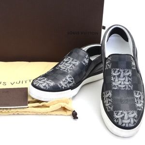 Louis Vuitton LV Men's Shoes - Slip On Loafer Shoe